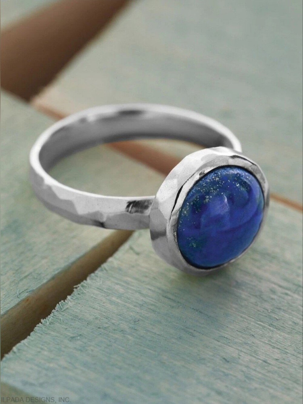 Vintage Silpada 925 Sterling Silver "True Blue" Lapis Lazuli Ring R3053